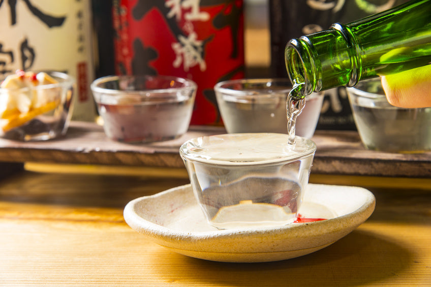 Japanese sake "Take"
